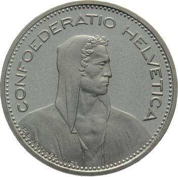 Preview: 5 Franken 1992 B